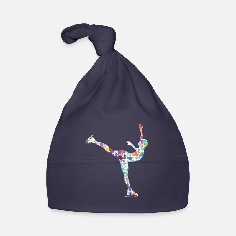 Eiskunstlauf-Geschenk Eislaufschuh Baby Bio-Mütze