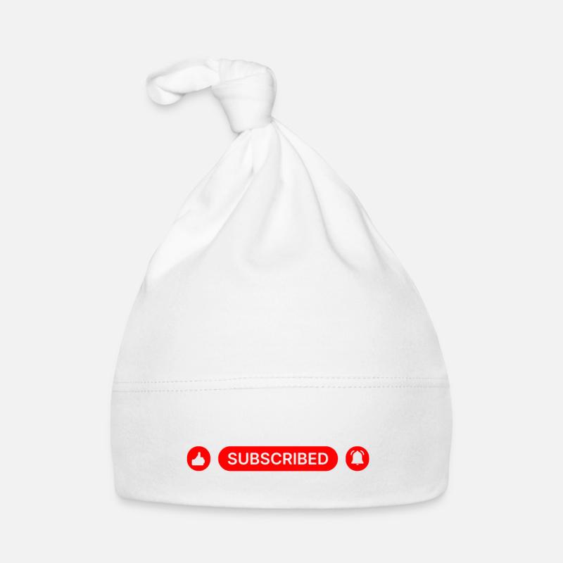 Drôle de vidéo blogueur Vlogger Like Subscribe Bonnet bio Bébé