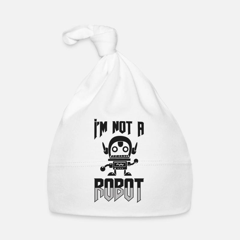 I'm Not A Robot Funny Robotics Engineer Baby Bio-Mütze