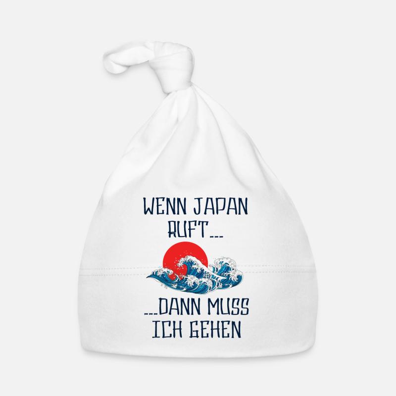 Japan - Baby Bio-Mütze - Weiß