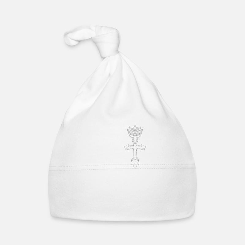 | Catholic priest Funny gift | - Organic Baby Cap - white
