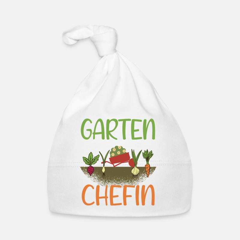 Garten Chefin Baby Bio-Mütze