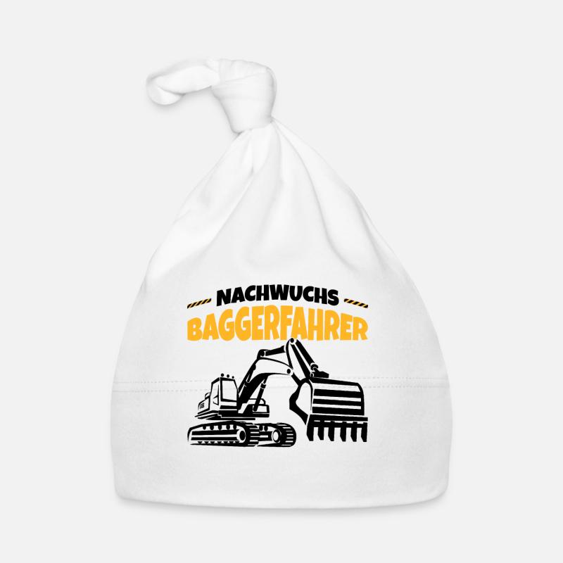 Bagger Baby Bio-Mütze