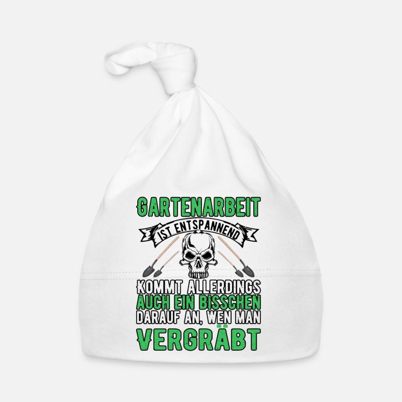 Gartenarbeit Baby Bio-Mütze