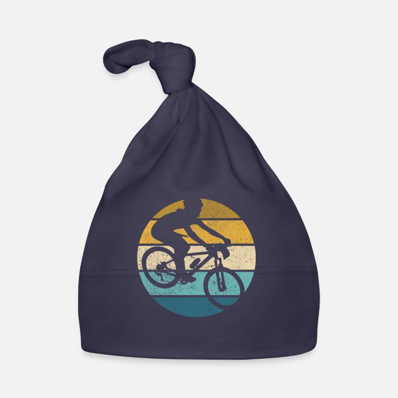 Rétro Cyclisme cycliste vintage Course cycliste Bonnet bio Bébé