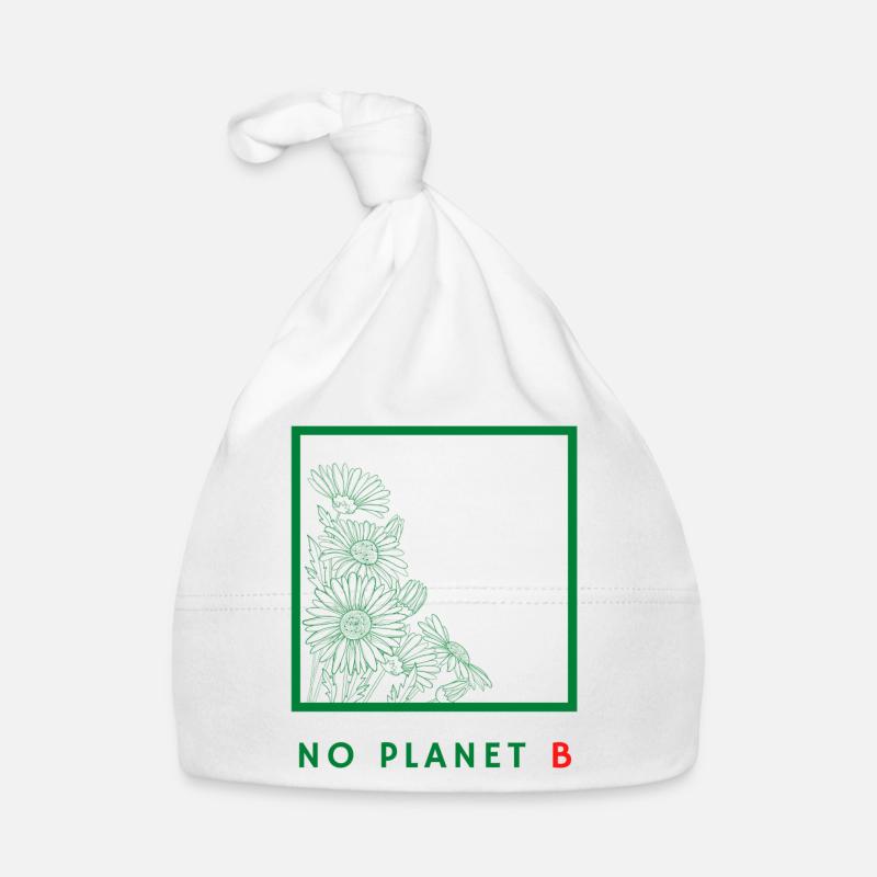 No Planet B - Environmental Protection Organic Baby Cap