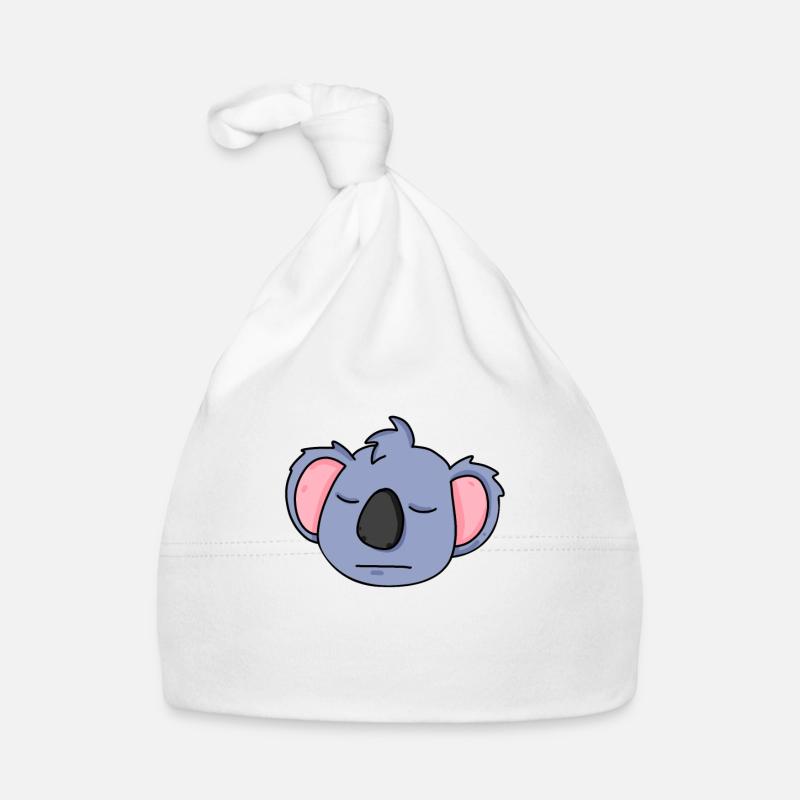 Koala Kopf Baby Bio-Mütze
