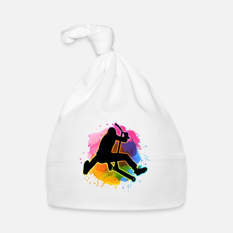 Aquarelle Cascadeur Cascadeur De Couleur Roller Bonnet bio Bébé