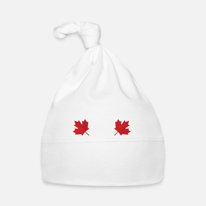 Canada Day Canada feuille d’érable Canadien Bonnet bio Bébé