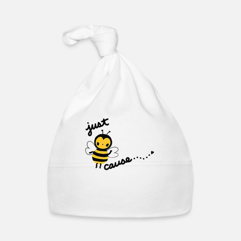 Just BEEcause Cute Bumble Bee Bonnet bio Bébé