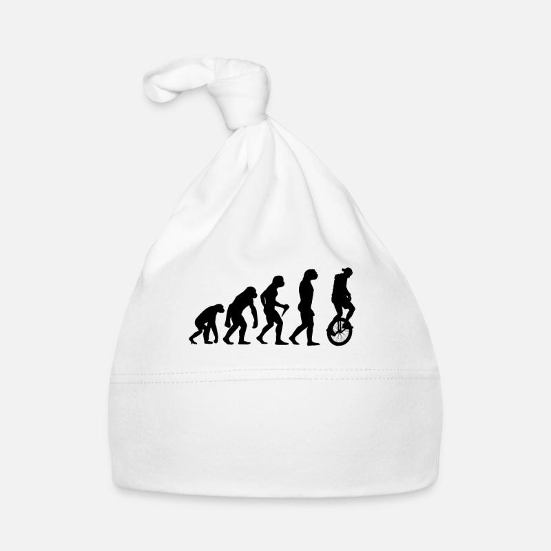 Développement Unicycle pilote Evolution monocycle Bonnet bio Bébé