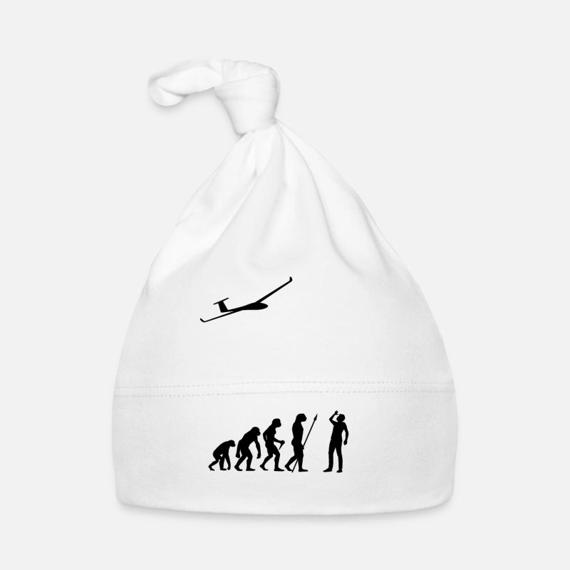 Planeur aviation planeurs planeurs planeurs - Bonnet bio Bébé - blanc