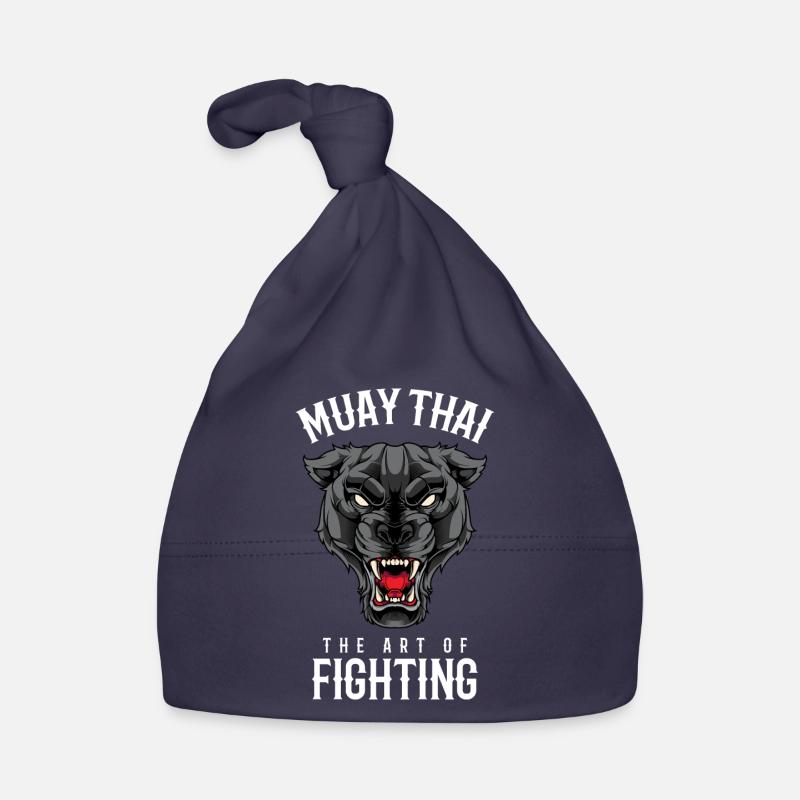 Muay Thai Panther Kampfsport Baby Bio-Mütze