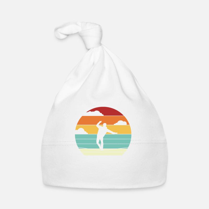 Slackline Slackliner Balancing Slackline - Bonnet bio Bébé - blanc