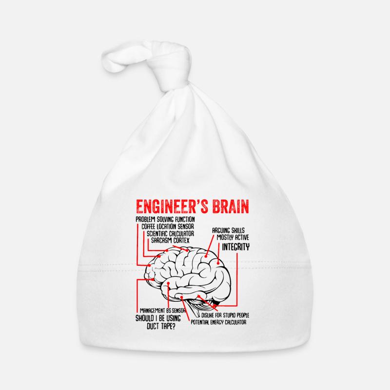 Engineers Brain Engineer Technology Gift Organic Baby Cap