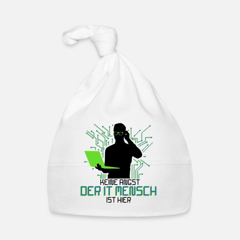 Tech Support Keine Angst der It Mensch Baby Bio-Mütze