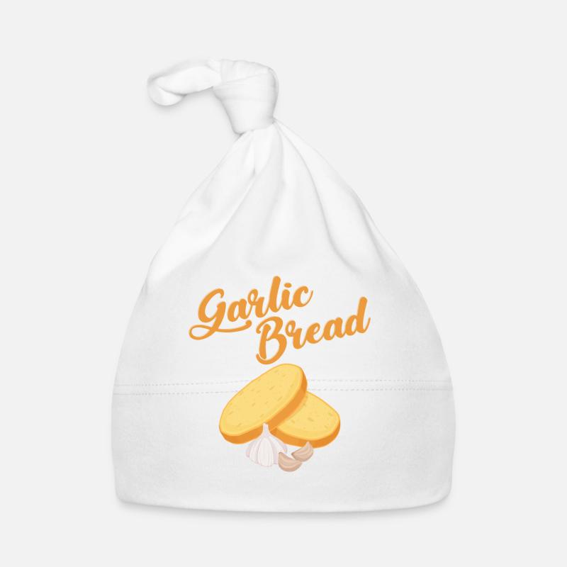 Garlic Bread Is Always A Good Idea design Organic Baby Cap