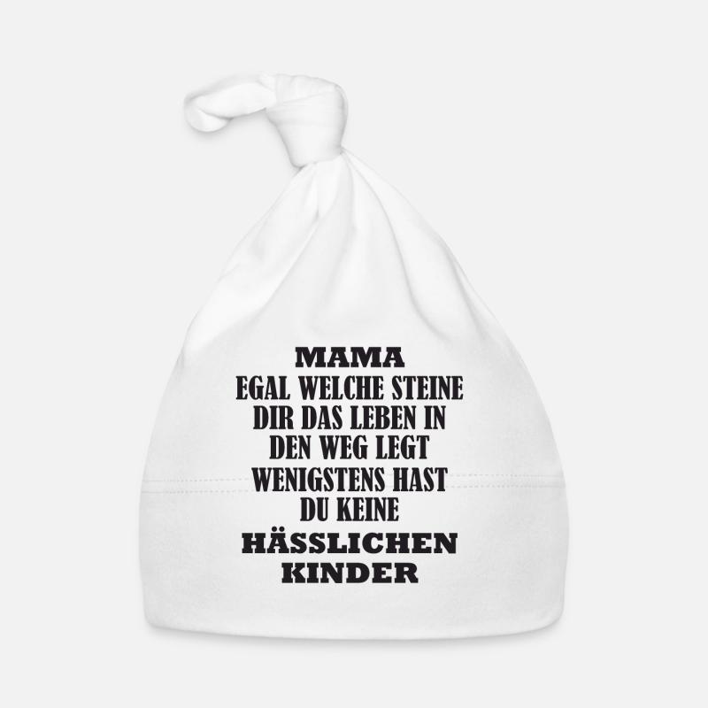 Mom Spruch Muttertag lustige Geschenk Mama Mutter Organic Baby Cap