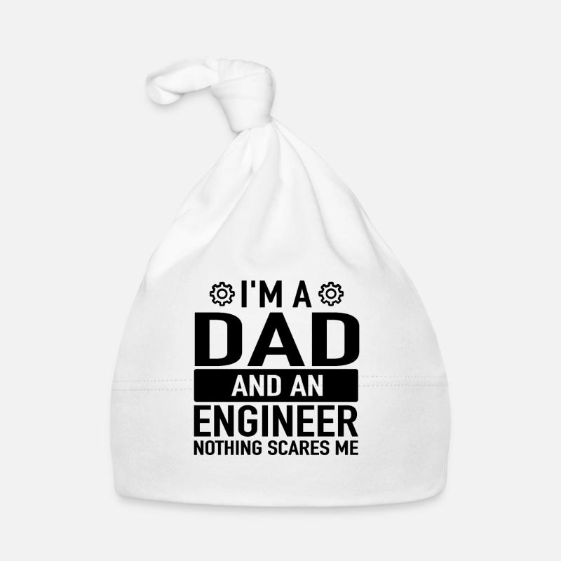 Ingenieur Vater Engineering Engineers Engineer Dad Baby Bio-Mütze