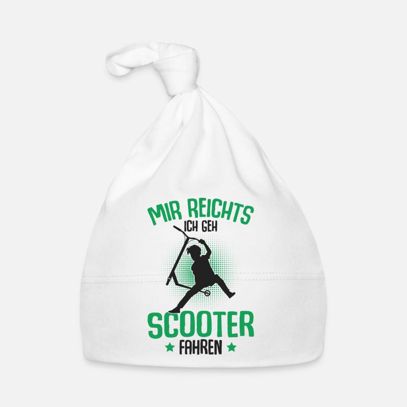Scooter Roller Baby Bio-Mütze