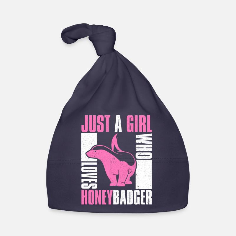 honey badger Organic Baby Cap