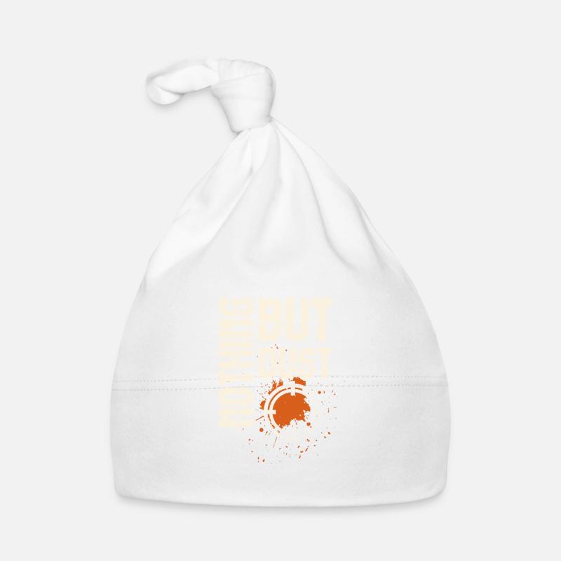 Shooting Skeet Shooting Clay Target Shooting - Organic Baby Cap - white