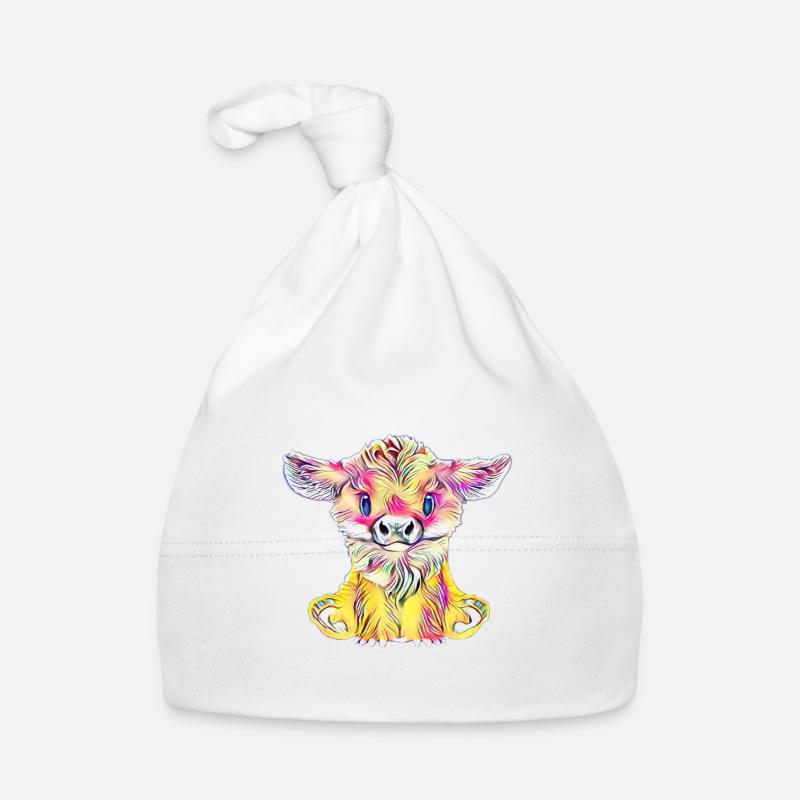 Kuh Baby Bio-Mütze
