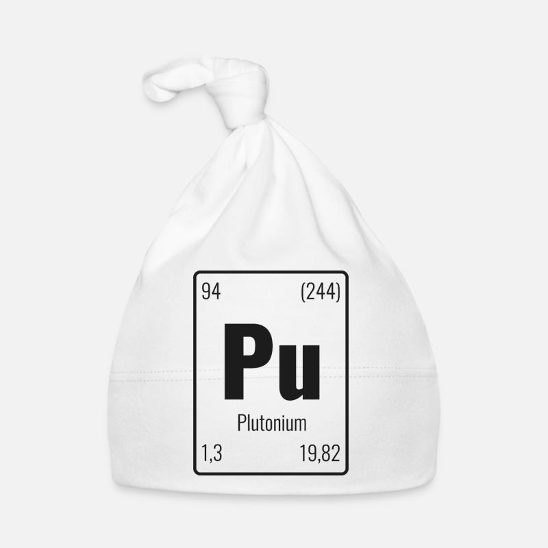 Plutonium Gift Chemistry Chemist Science Organic Baby Cap