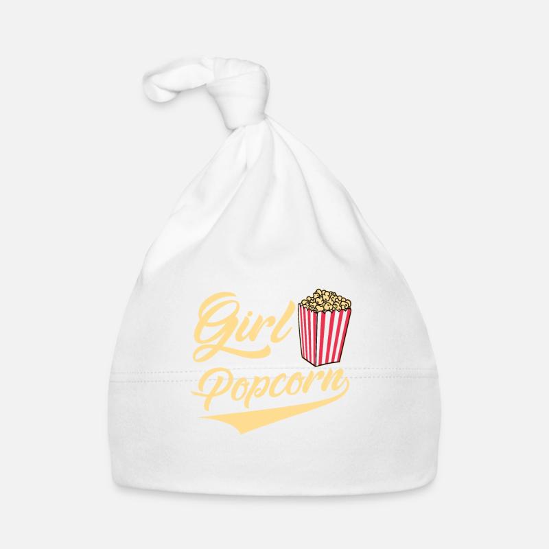 Pop corn Bonnet bio Bébé
