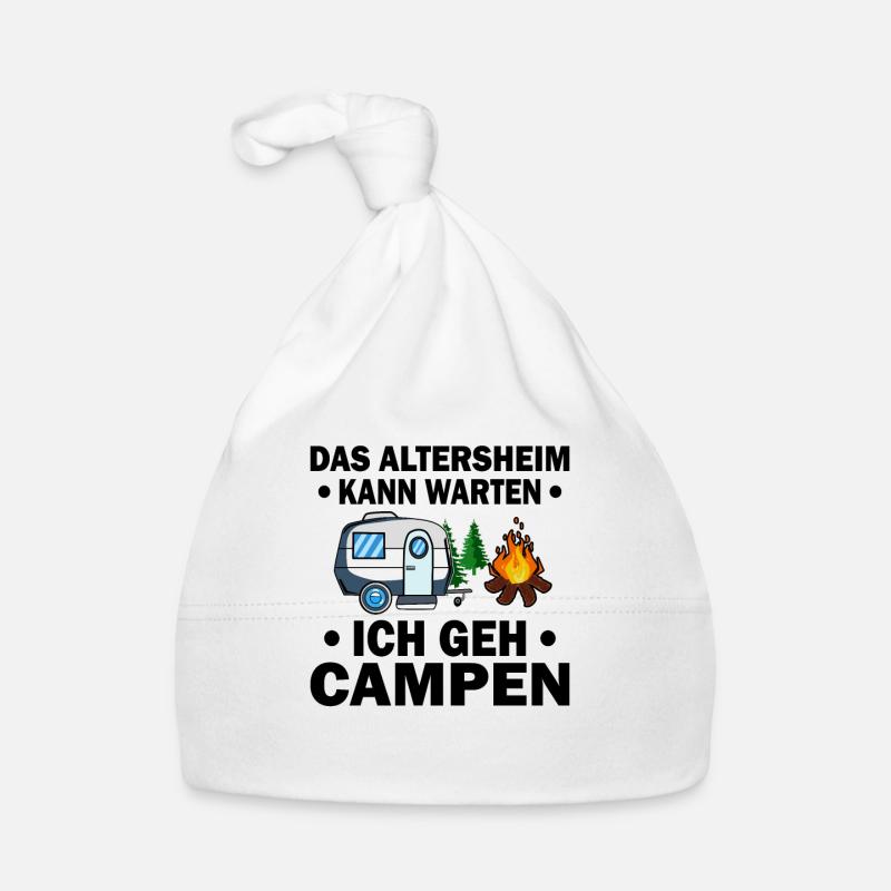 Camper und Rentner Baby Bio-Mütze