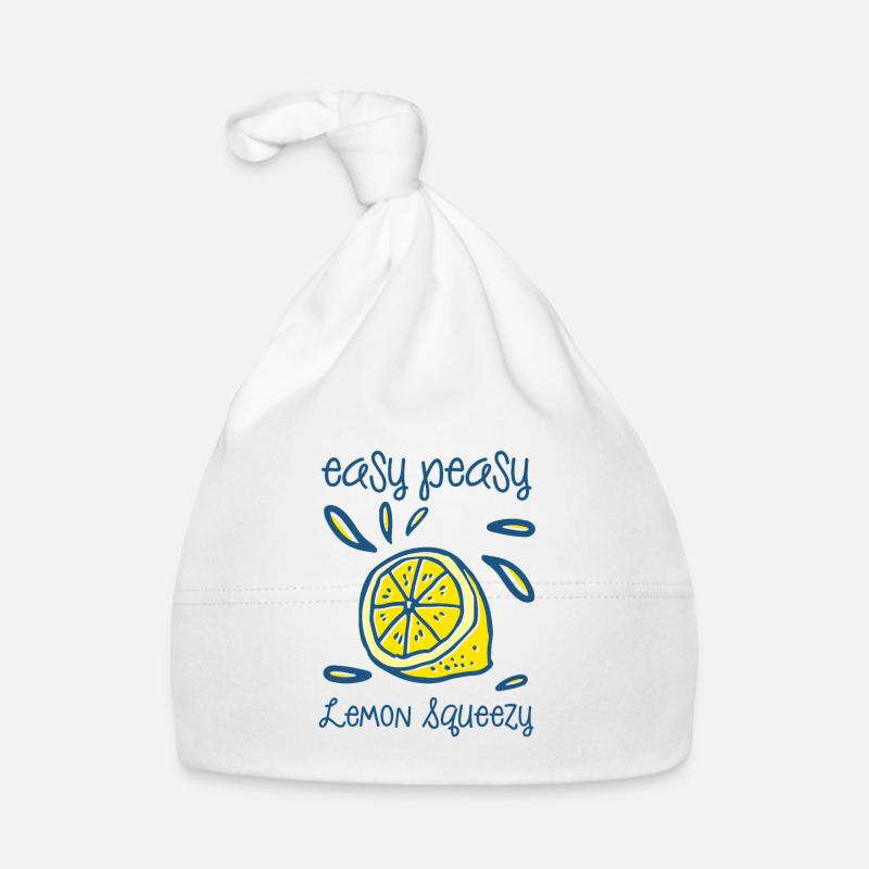 Easy Peasy Lemon Squeezy Baby Bio-Mütze