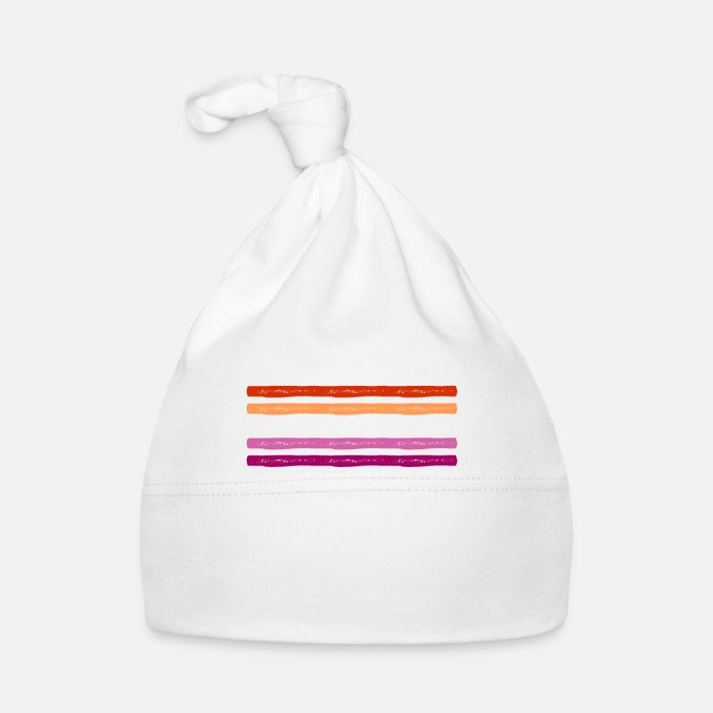 LGBTQ Lesbisch Bisexuell Lesbische Mutter Geschenk Baby Bio-Mütze