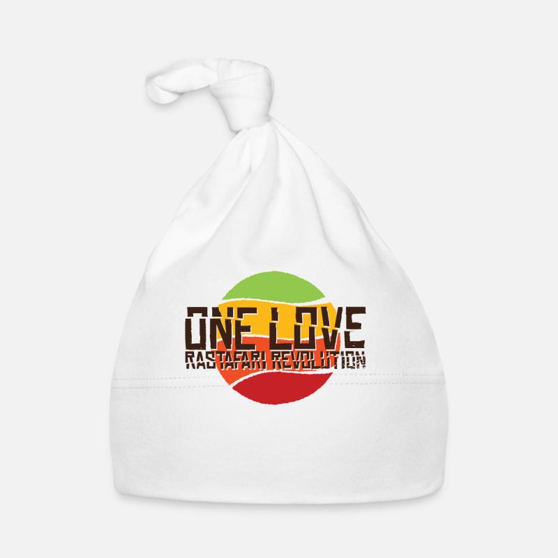 Rastafari Love and Evolution Organic Baby Cap