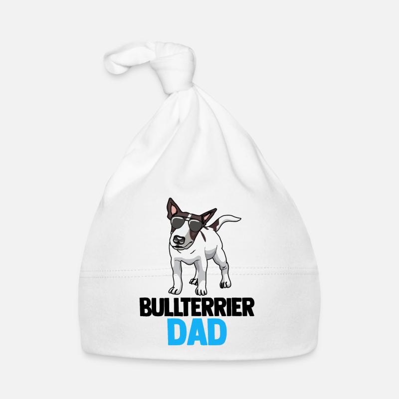 Bullterrier Dad Baby Bio-Mütze