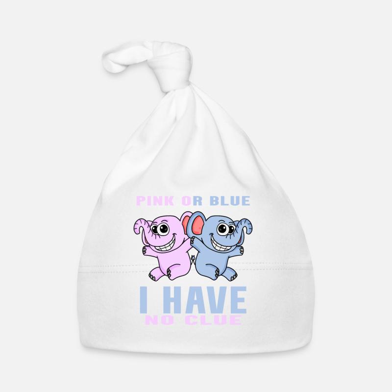 Rose ou bleu Bonnet bio Bébé