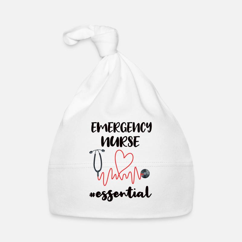 Infirmière infirmière aux urgences Bonnet bio Bébé