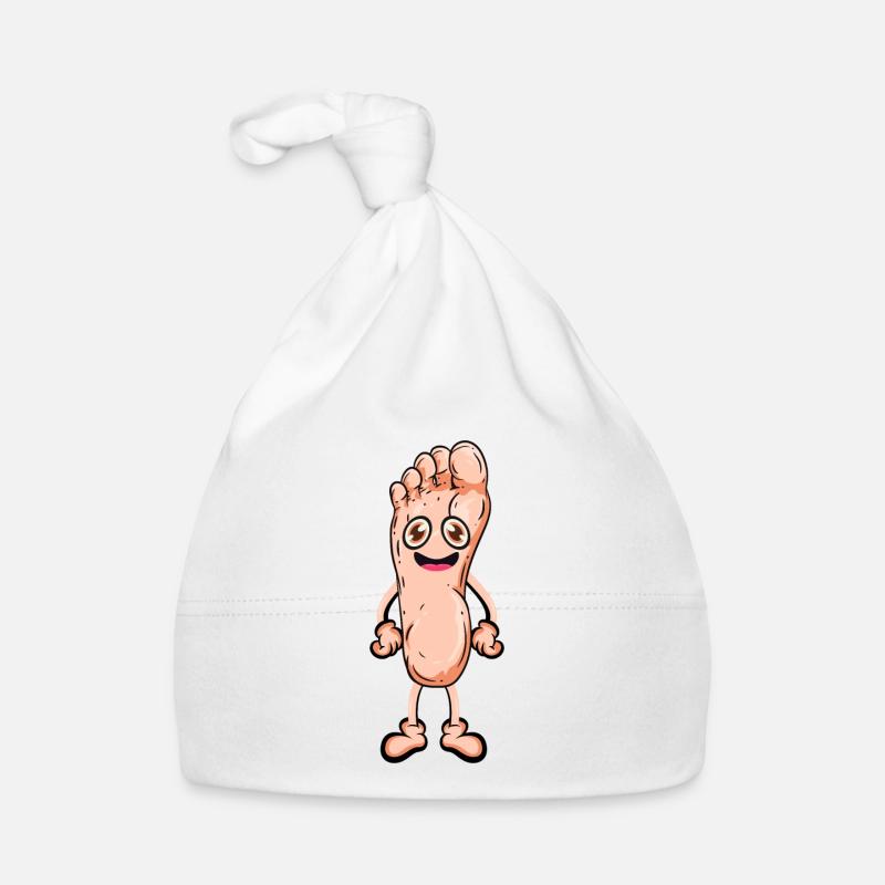 Fuß Baby Bio-Mütze