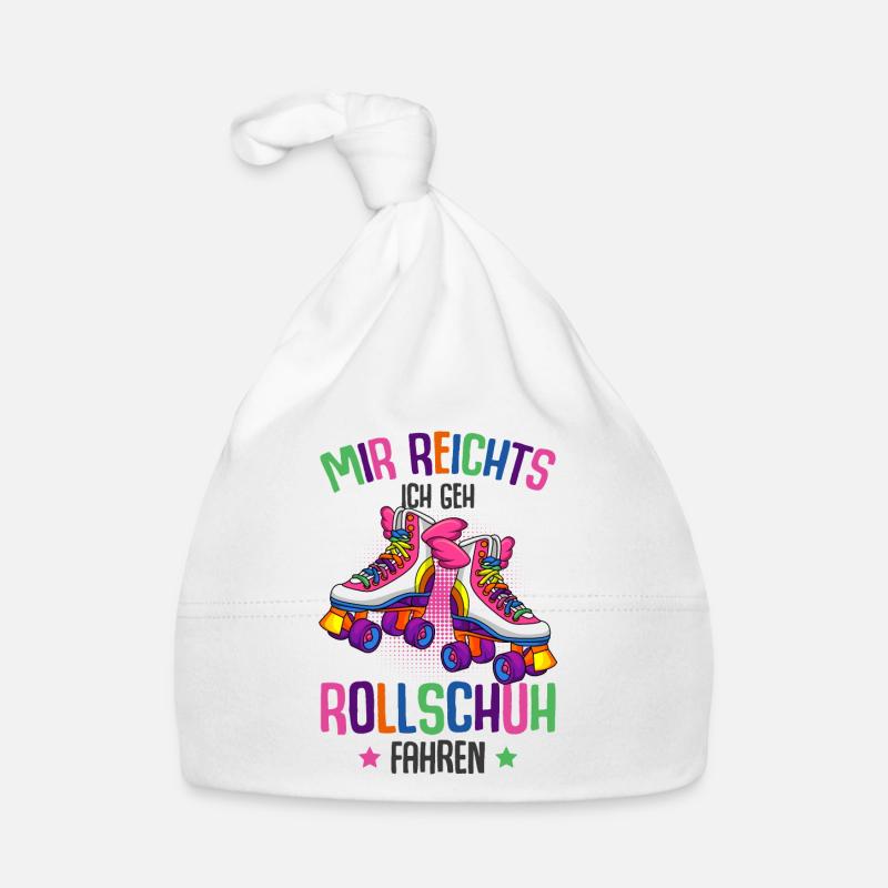 Rollschuhe Baby Bio-Mütze