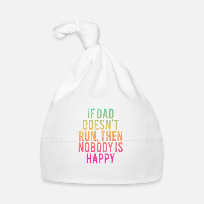 Für Väter und Läufer - Geschenkidee, Training Baby Bio-Mütze