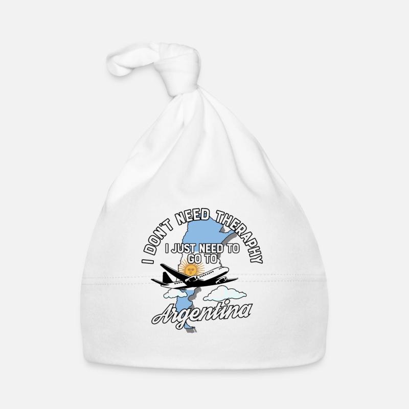 Argentina flag I Argentinan Souvenirs Bonnet bio Bébé