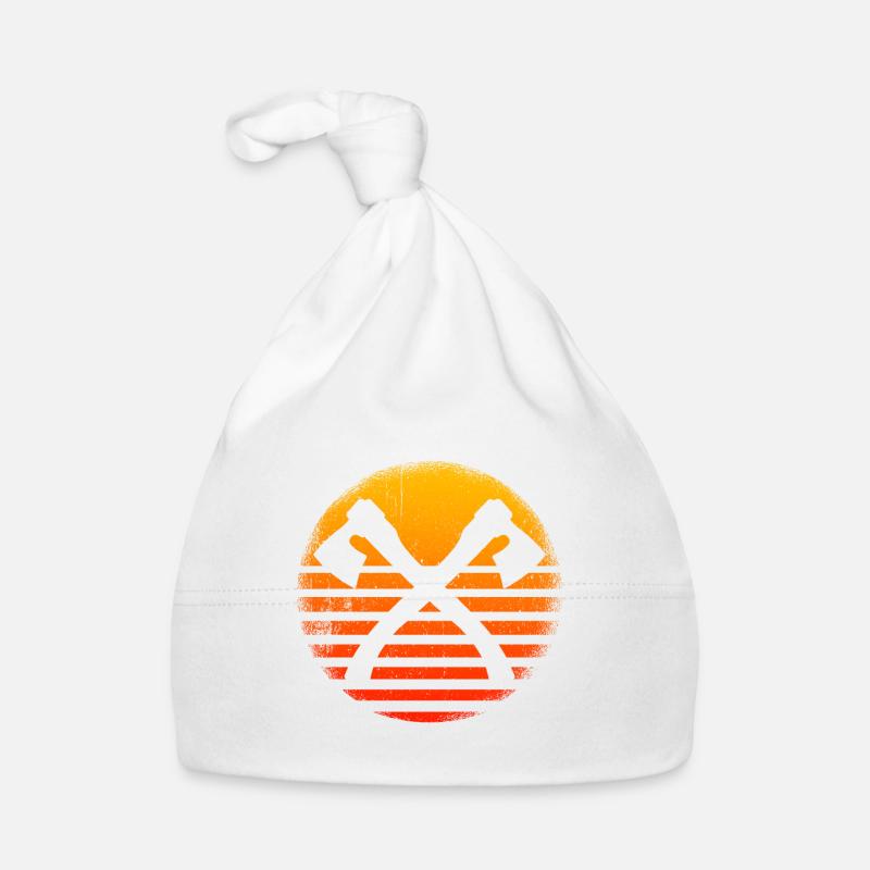 Haches et tomahawks Bonnet bio Bébé