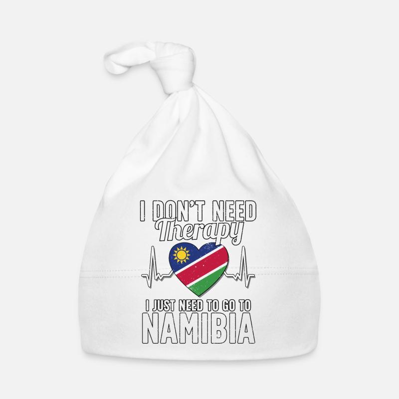 Namibia flag I Namibian Souvenirs Organic Baby Cap