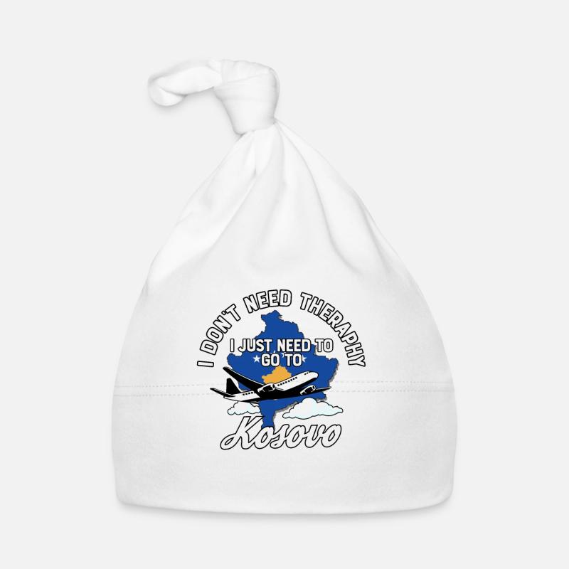 Kosovo flag I Kosovan Souvenirs Organic Baby Cap