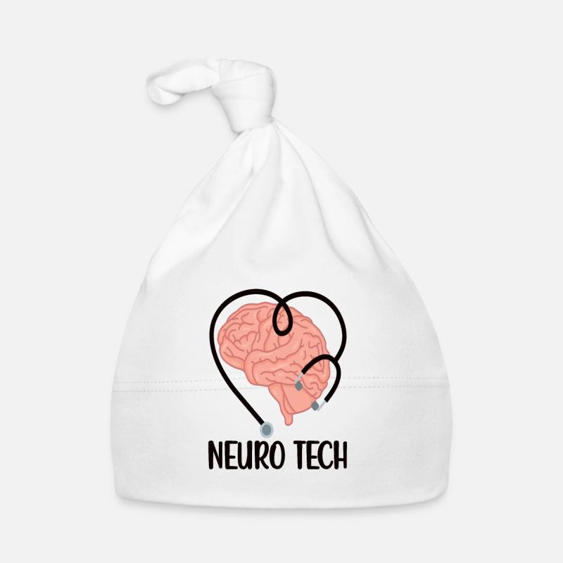 Neurologie Techniker Neurologischer Assistent Baby Bio-Mütze