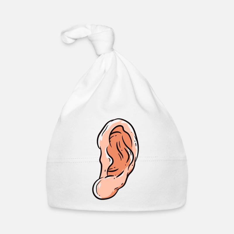 Ohr Baby Bio-Mütze
