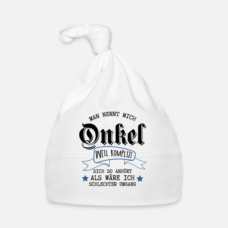 Man nennt mich Onkel - Onkel - Komplize - Neffen m Baby Bio-Mütze