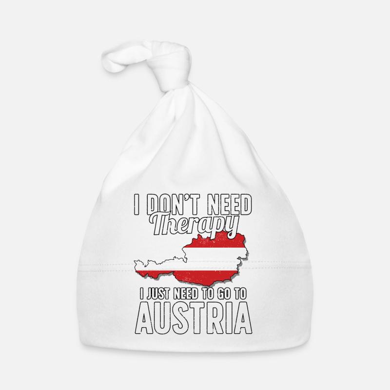 Drapeau de l'Autriche I Souvenirs autrichiens Bonnet bio Bébé