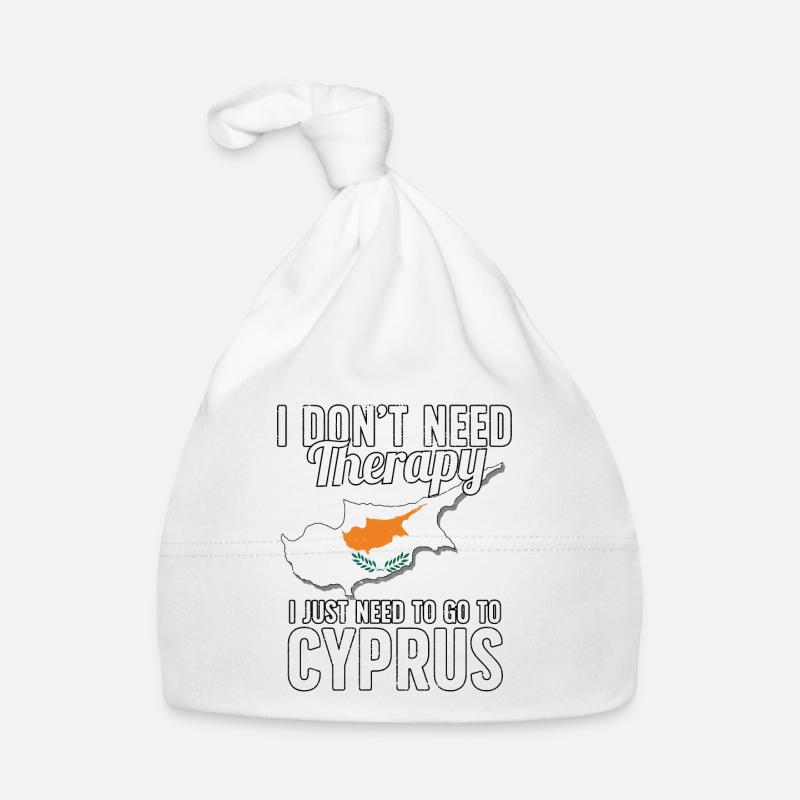 Cyprus flag I Cyprus Souvenirs Baby Bio-Mütze