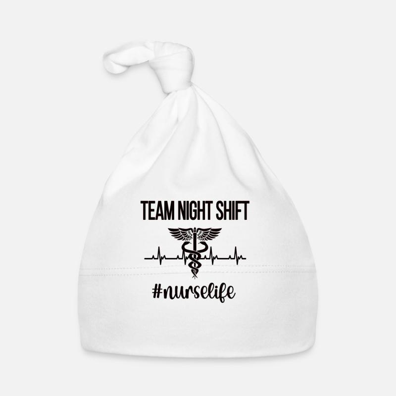 Infirmière de quart de nuit de l’équipe Bonnet bio Bébé