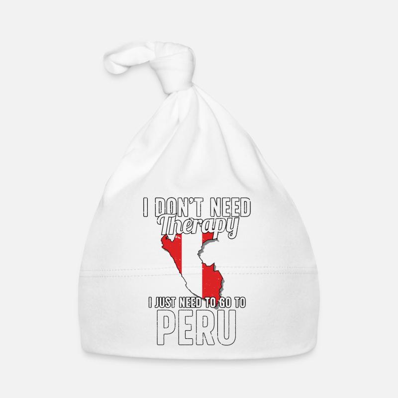 Peru flag I Peruvian Souvenirs Organic Baby Cap